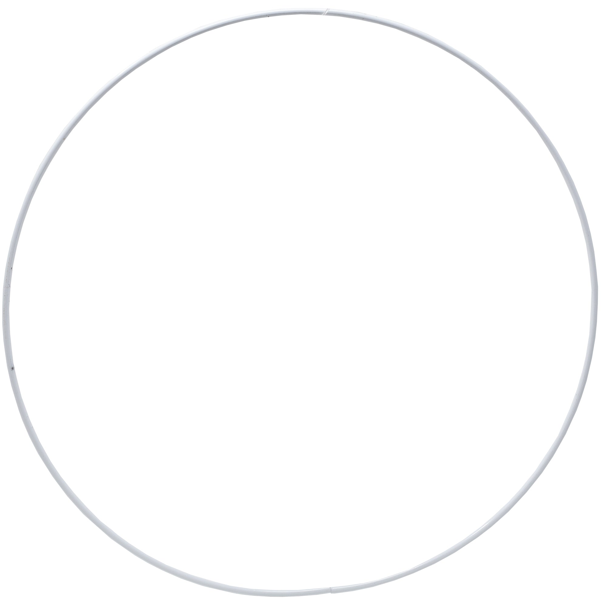 Metallring weiß - 25 cm
