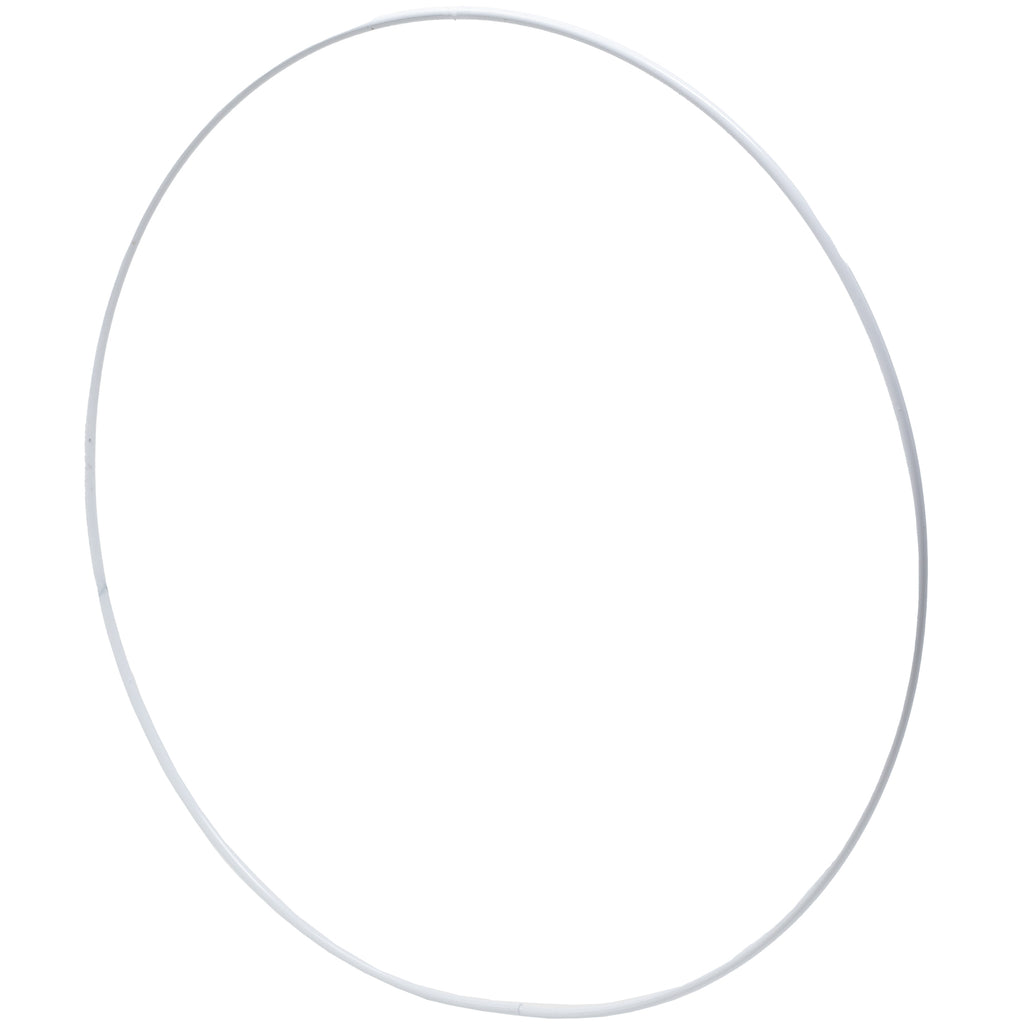 Metallring weiß - 25 cm