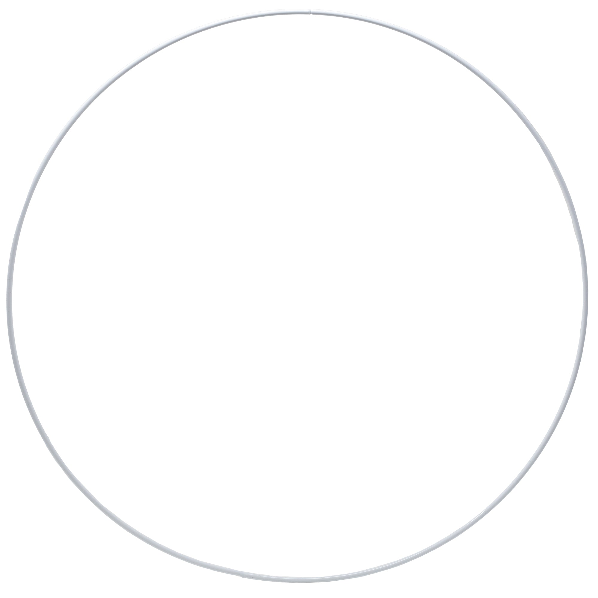 Metallring weiß - 35 cm