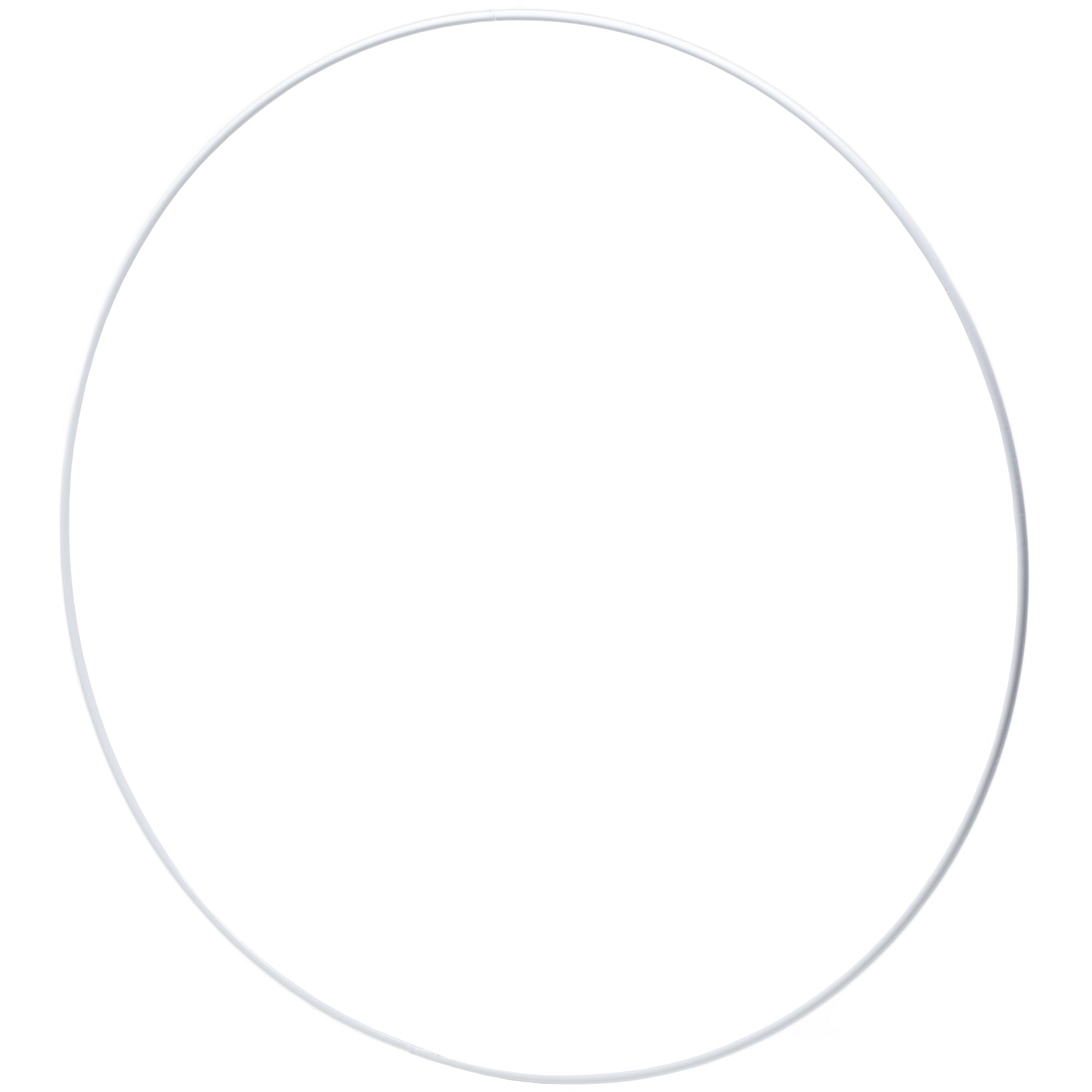 Metallring weiß - 35 cm