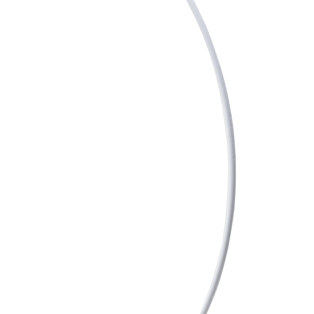 Metallring weiß - 35 cm