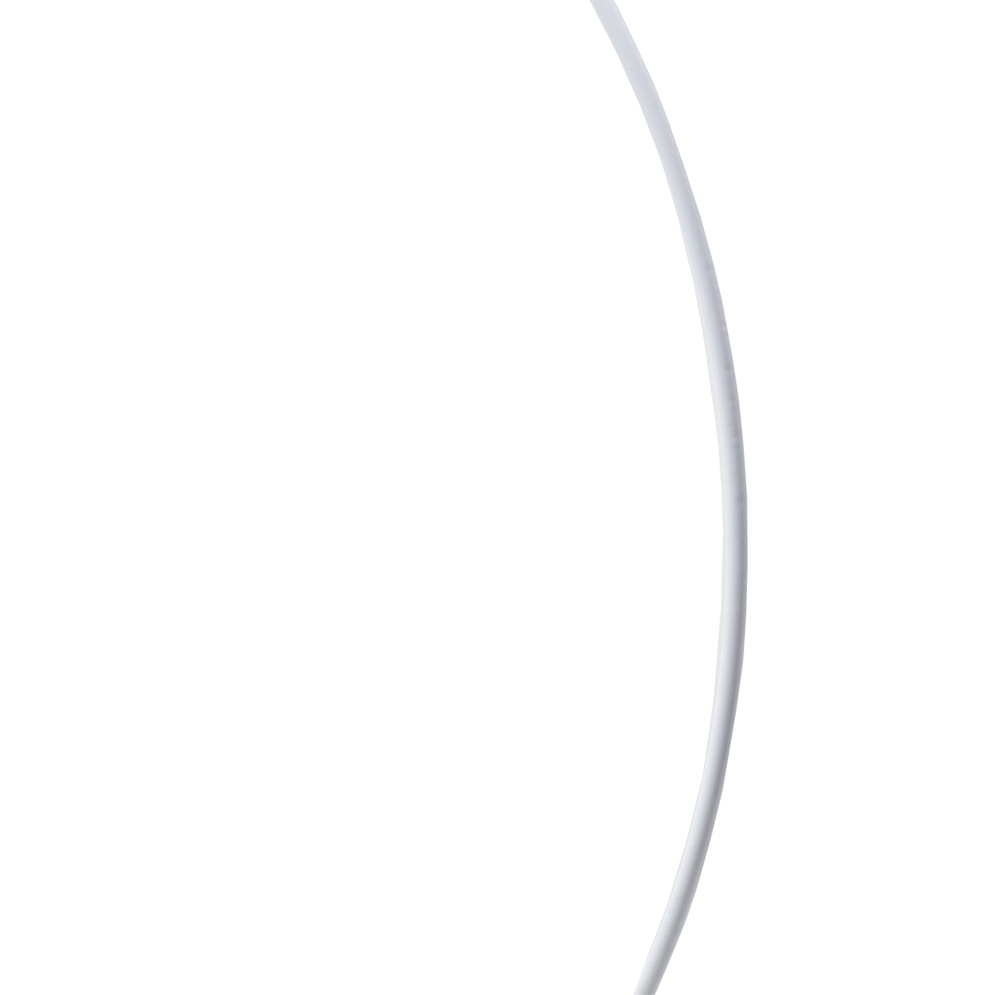 Metallring weiß - 35 cm