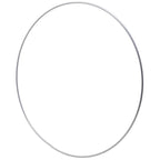 Metallring silber - 25 cm