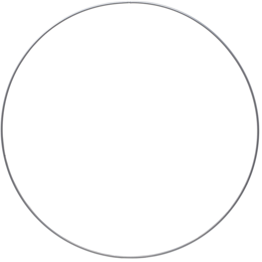 Metallringe silber - 35 cm