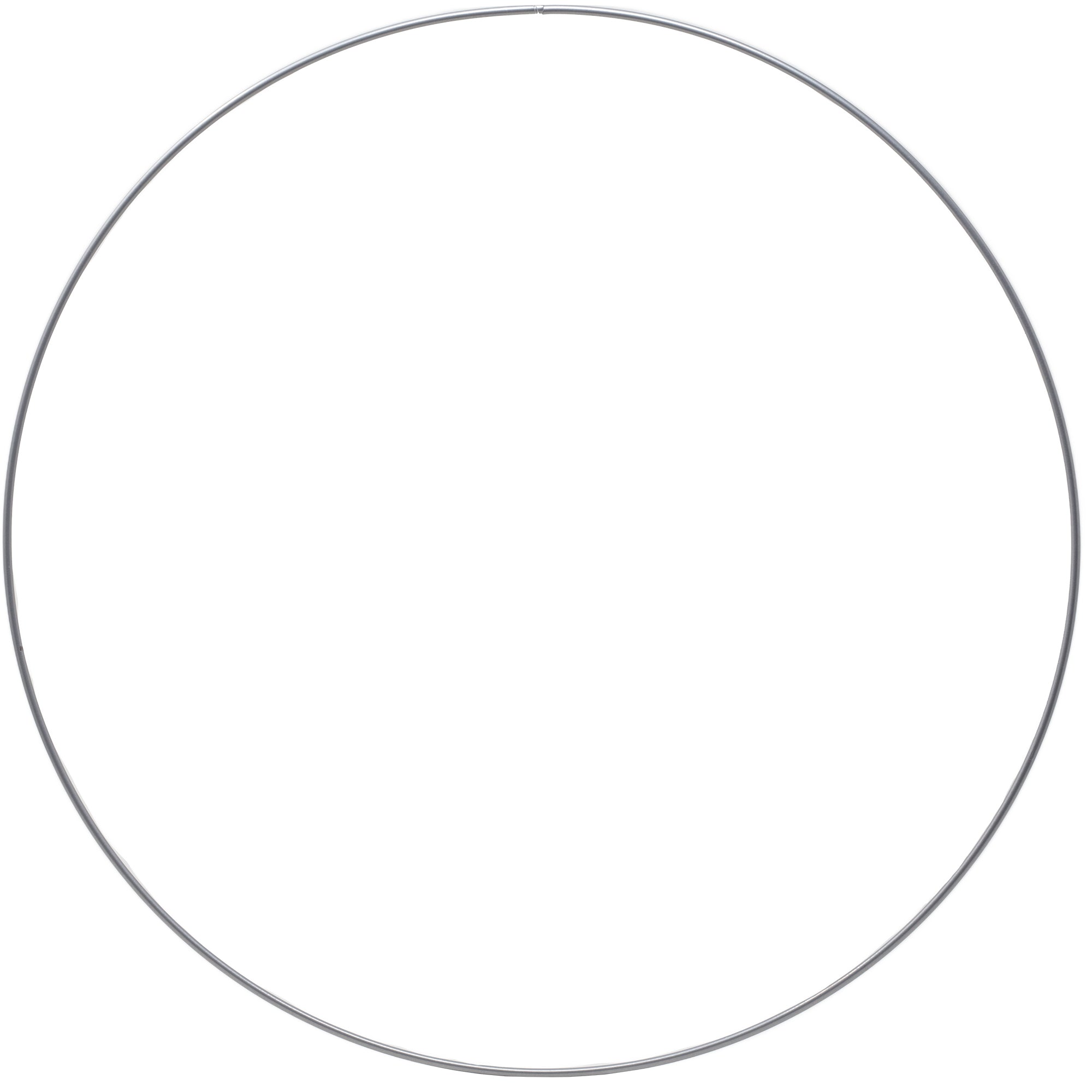 Metallringe silber - 35 cm