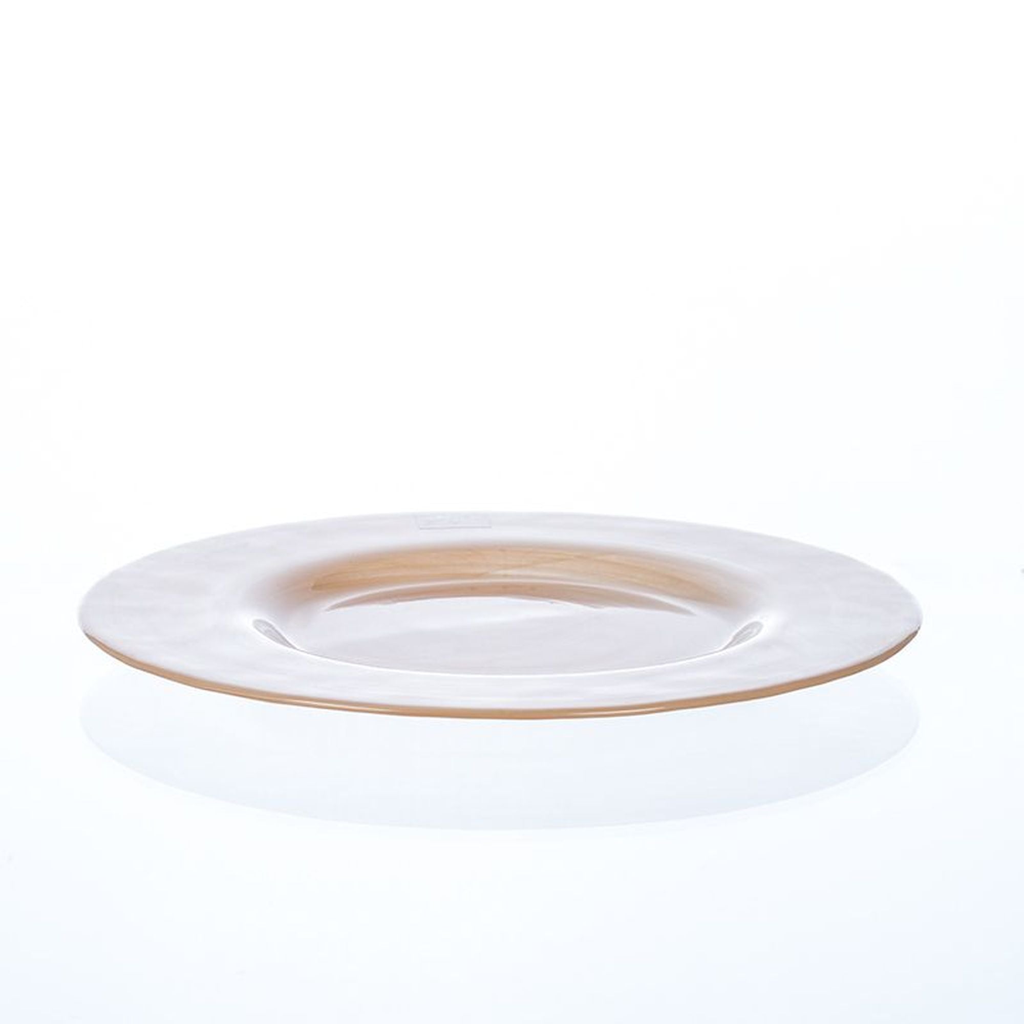 ALABASTER plate - caramel - Höhe: 1,5 cm, Ø 28,0 cm