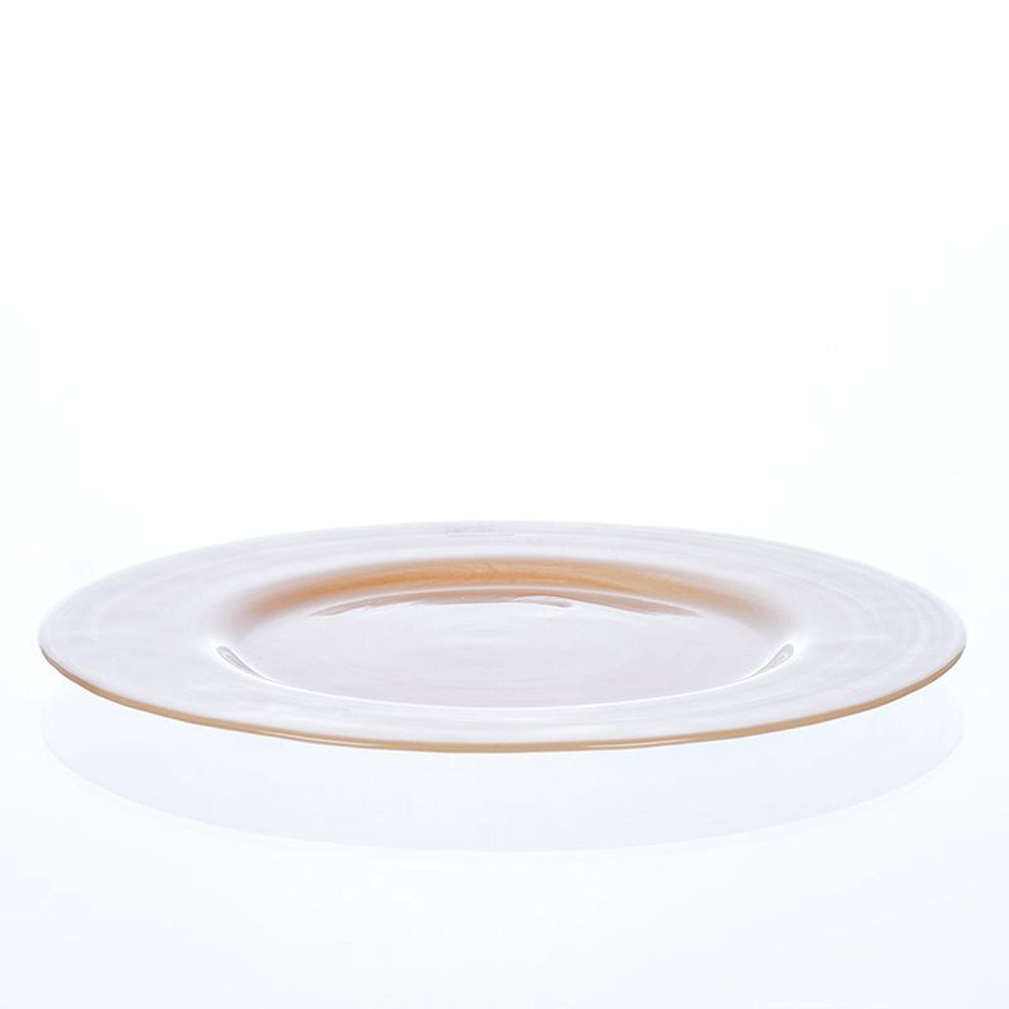 ALABASTER plate - caramel - Höhe: 1,5 cm, Ø 33,0 cm