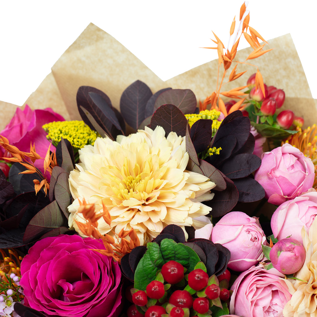 Blumenstrauß 'Fire Crush' - Länge ca. 50 cm