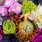 Blumenstrauß 'Fire Crush' - Länge ca. 50 cm