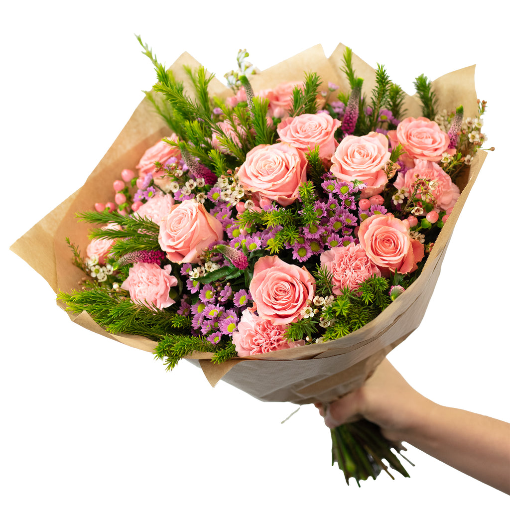 Blumenstrauß 'Garden Romance' - Länge ca. 40-60 cm - Strauß frischer Blumen