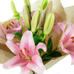 Blumenstrauß 'Lily Grace' - Länge ca. 40-50 cm - Strauß frischer Lilien