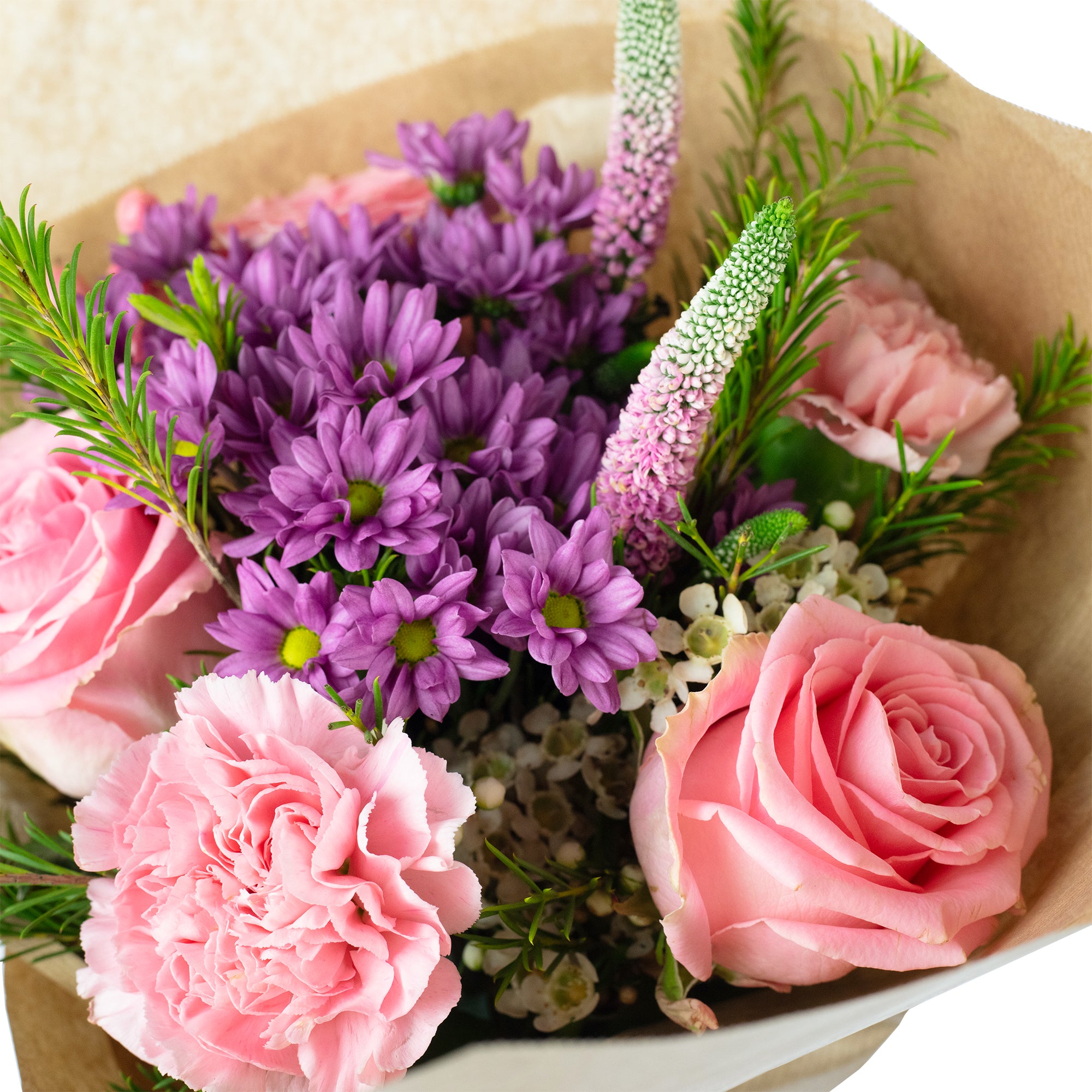 Blumenstrauß 'Garden Romance' - Länge ca. 40-60 cm - Strauß frischer Blumen