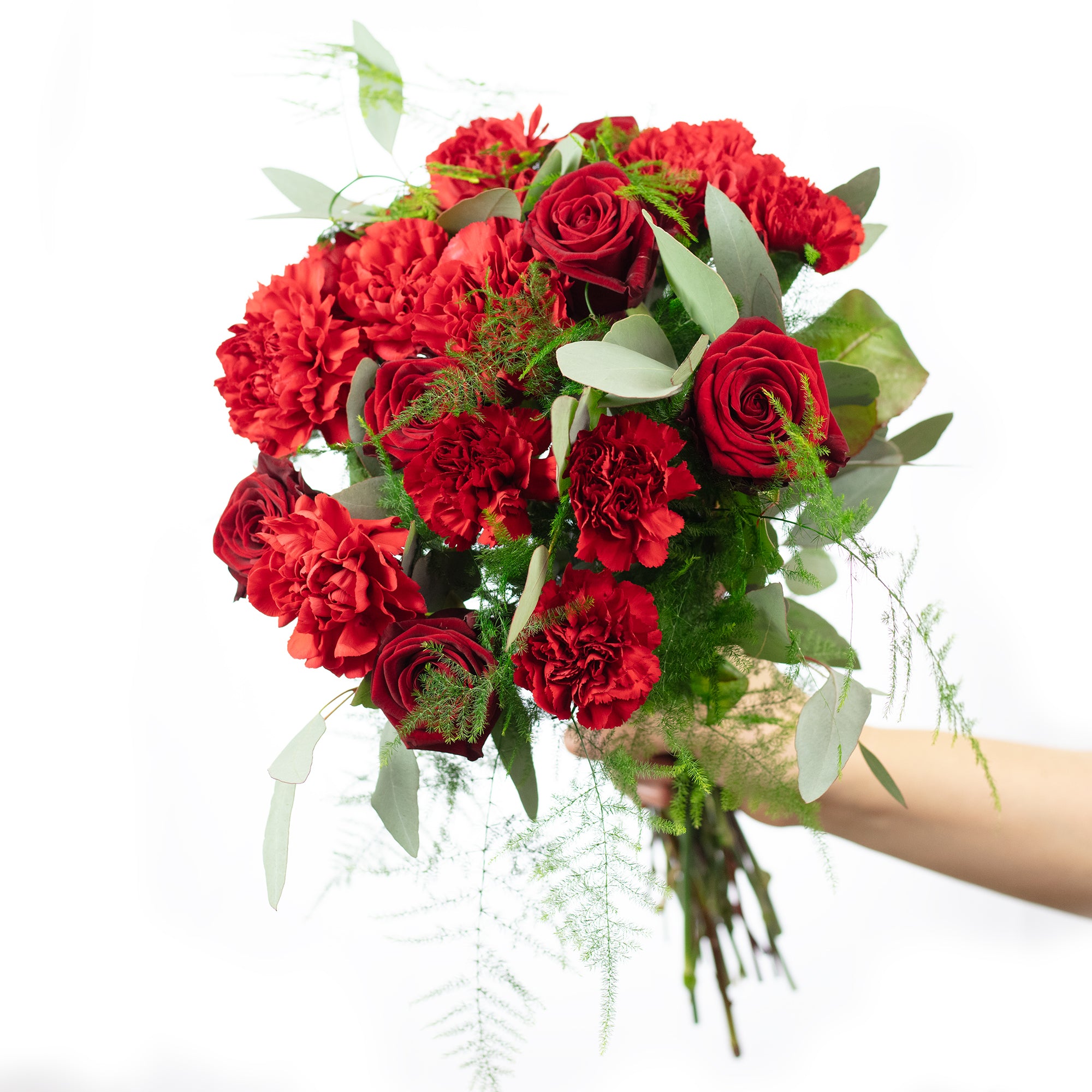 Blumenstrauß 'Ruby Harmony' - Länge ca. 40-50 cm