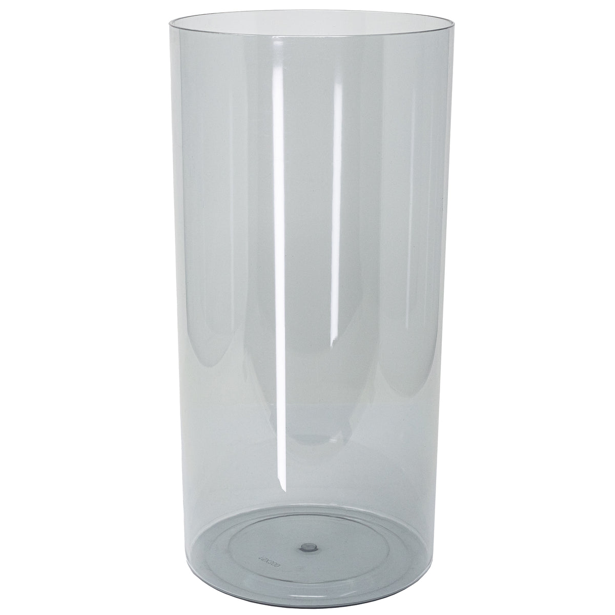 Vase transparent aus Acryl - 20x20x30cm
