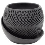 Modern Planter 'Drift' – Decorative Flower Pot for Indoor Plants