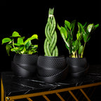 Modern Planter 'Drift' – Decorative Flower Pot for Indoor Plants