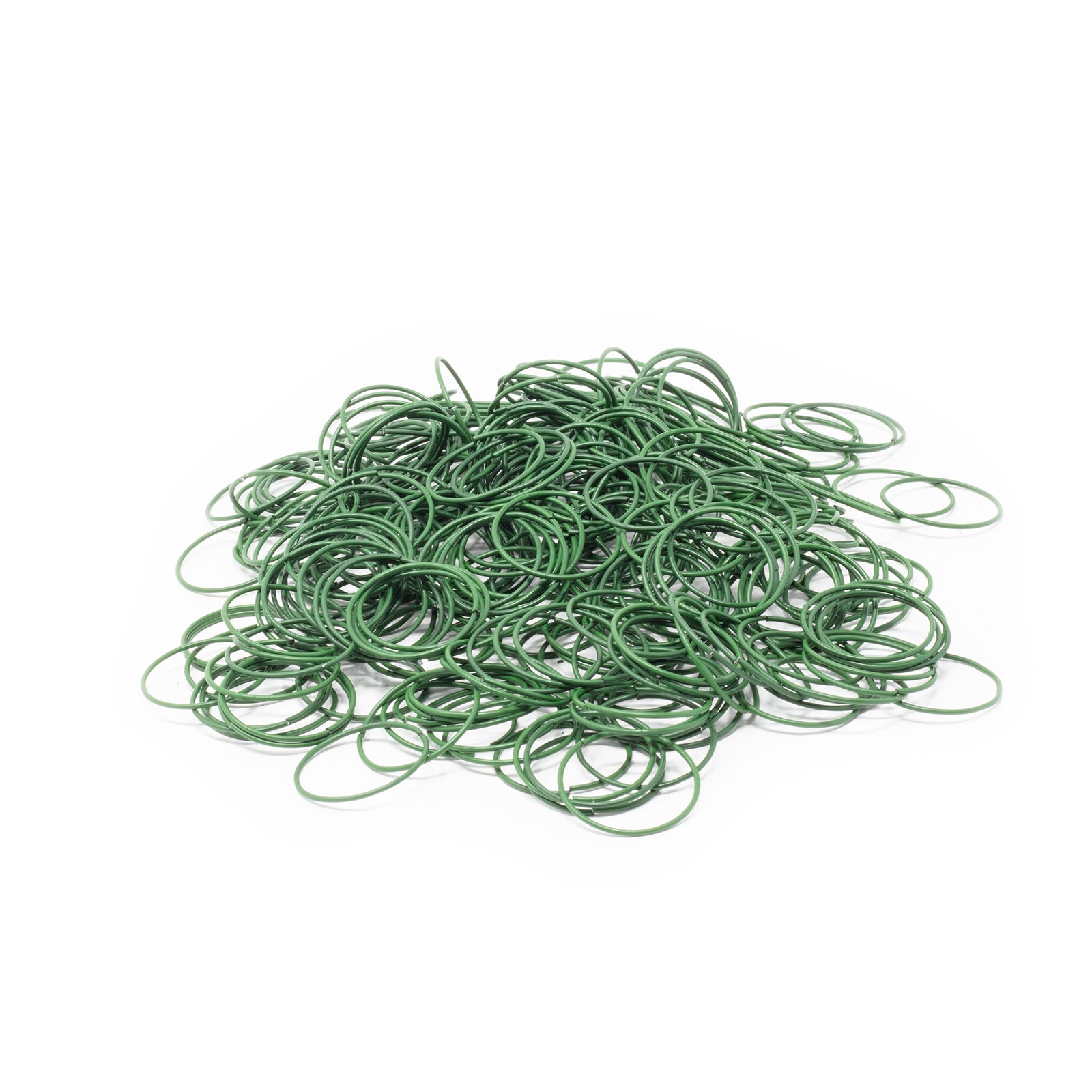 Nelkenringe - 22 mm - 1 kg - grün lackiert