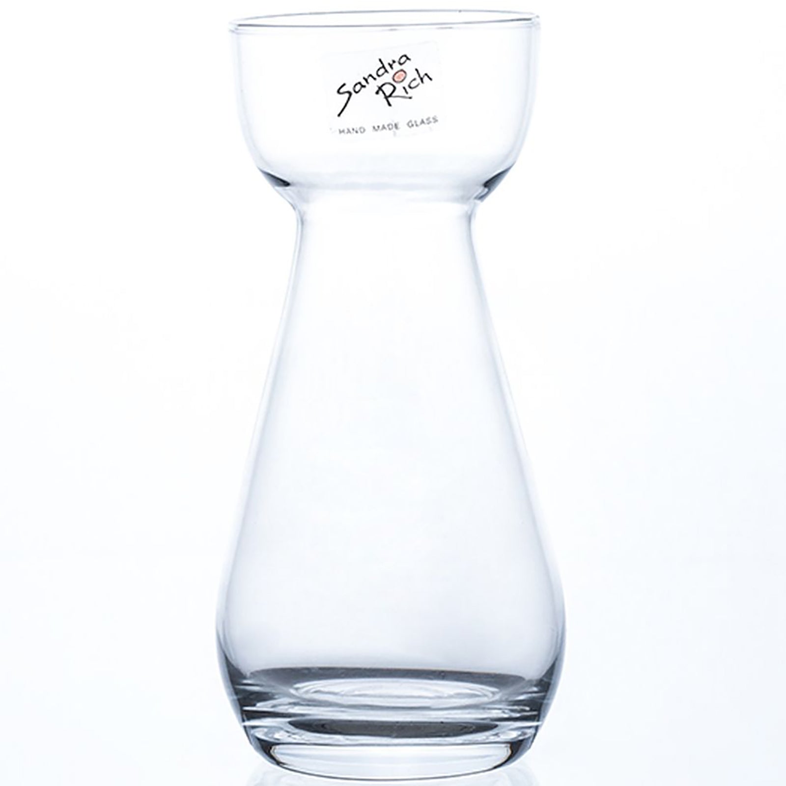 HYACINTH vase - klar - 7x7x17cm - Glas