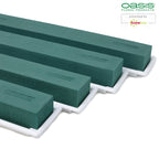 Décoration de table OASIS® Maxi - 48 x 9 x 5 cm - 4 pièces - blanc