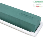 Décoration de table OASIS® Maxi - 48 x 9 x 5 cm - 4 pièces - blanc