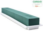 Décoration de table OASIS® Maxi - 48 x 9 x 5 cm - 4 pièces - blanc
