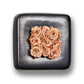 Infinity-Bloom Chest - anthrazit/rosé - 16x16 cm