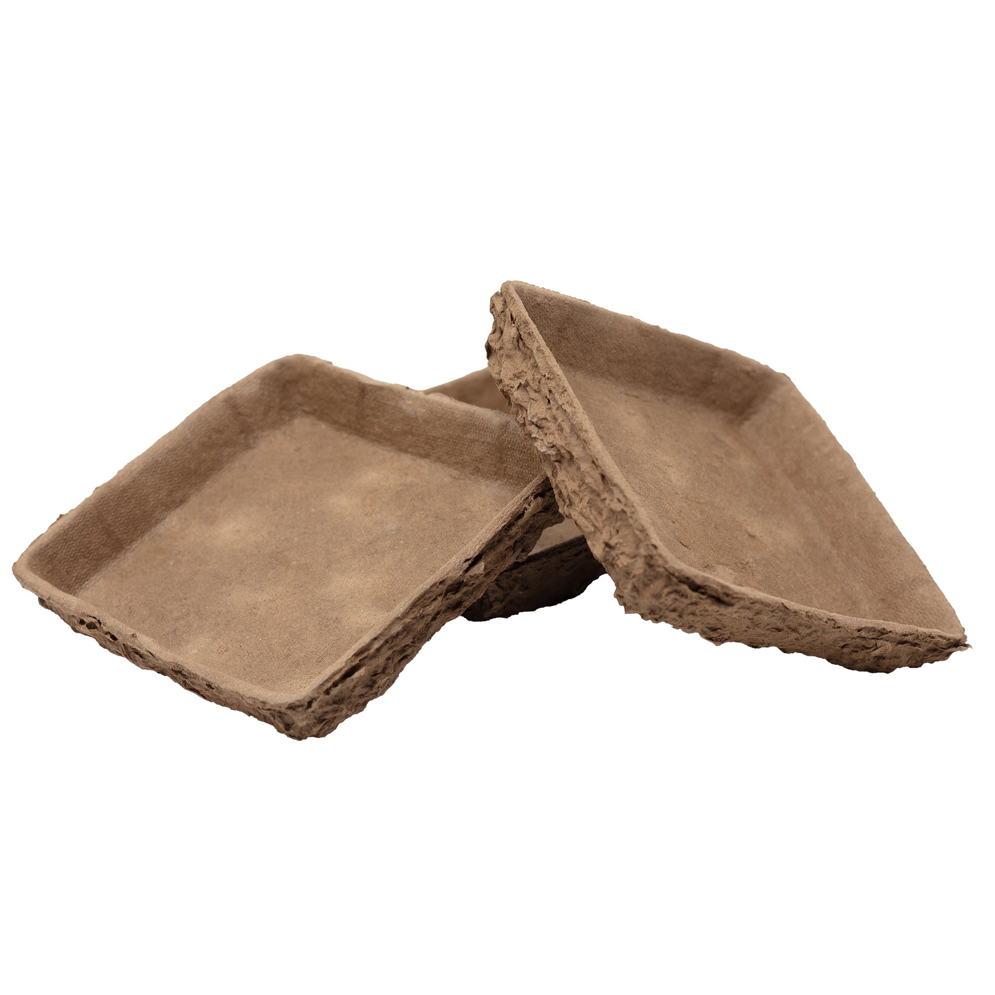 OASIS® BIOLIT® Unterlage für 1/2 Ziegel - 13 x 13 x 2 cm -  Set aus 12 Stück