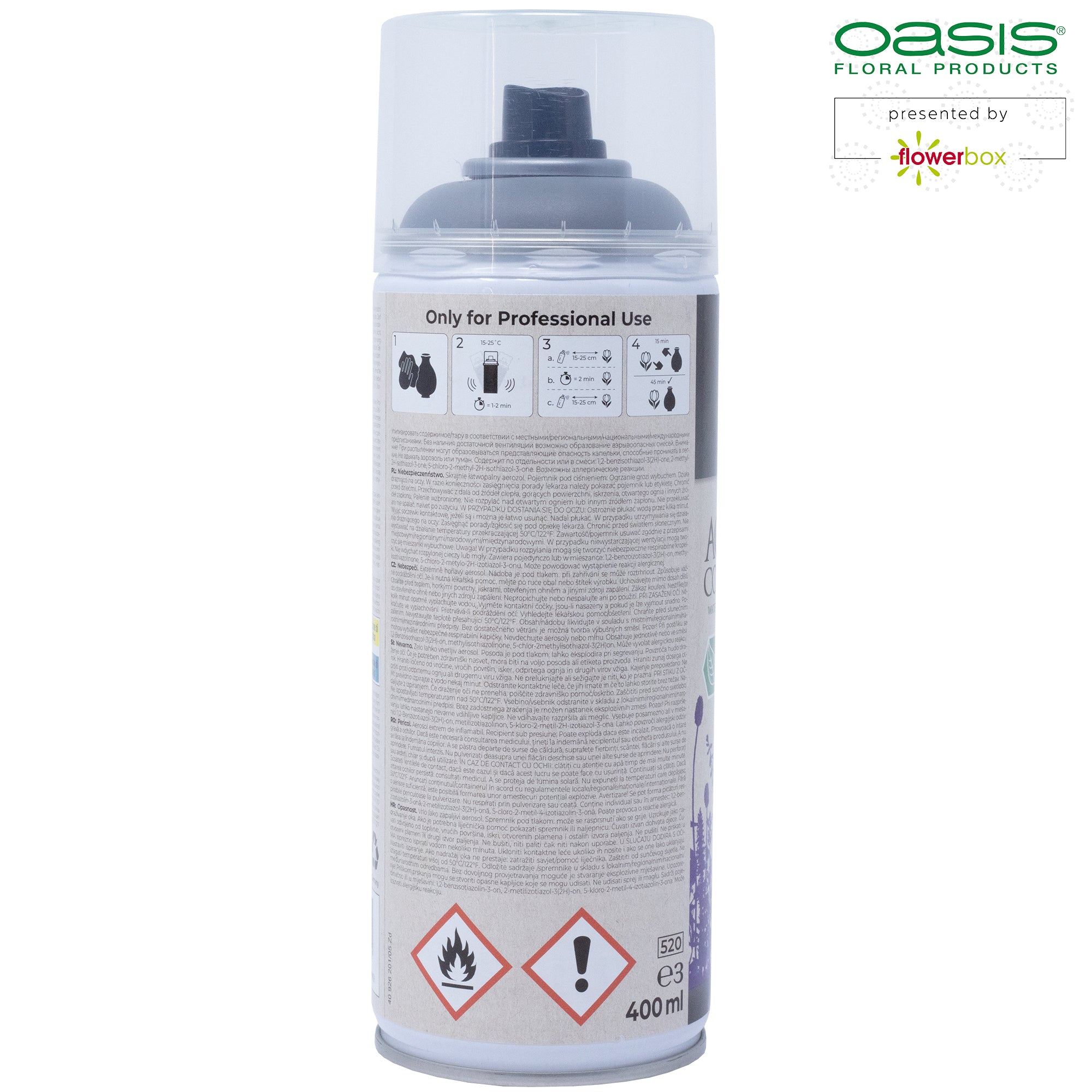 OASIS Aqua Colour Spray - grau - 400 ml