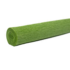 Premium Gärtnerkrepp - Floristenkrepp - 50 x 250 cm - grasgrün - wasserfest, lichtecht