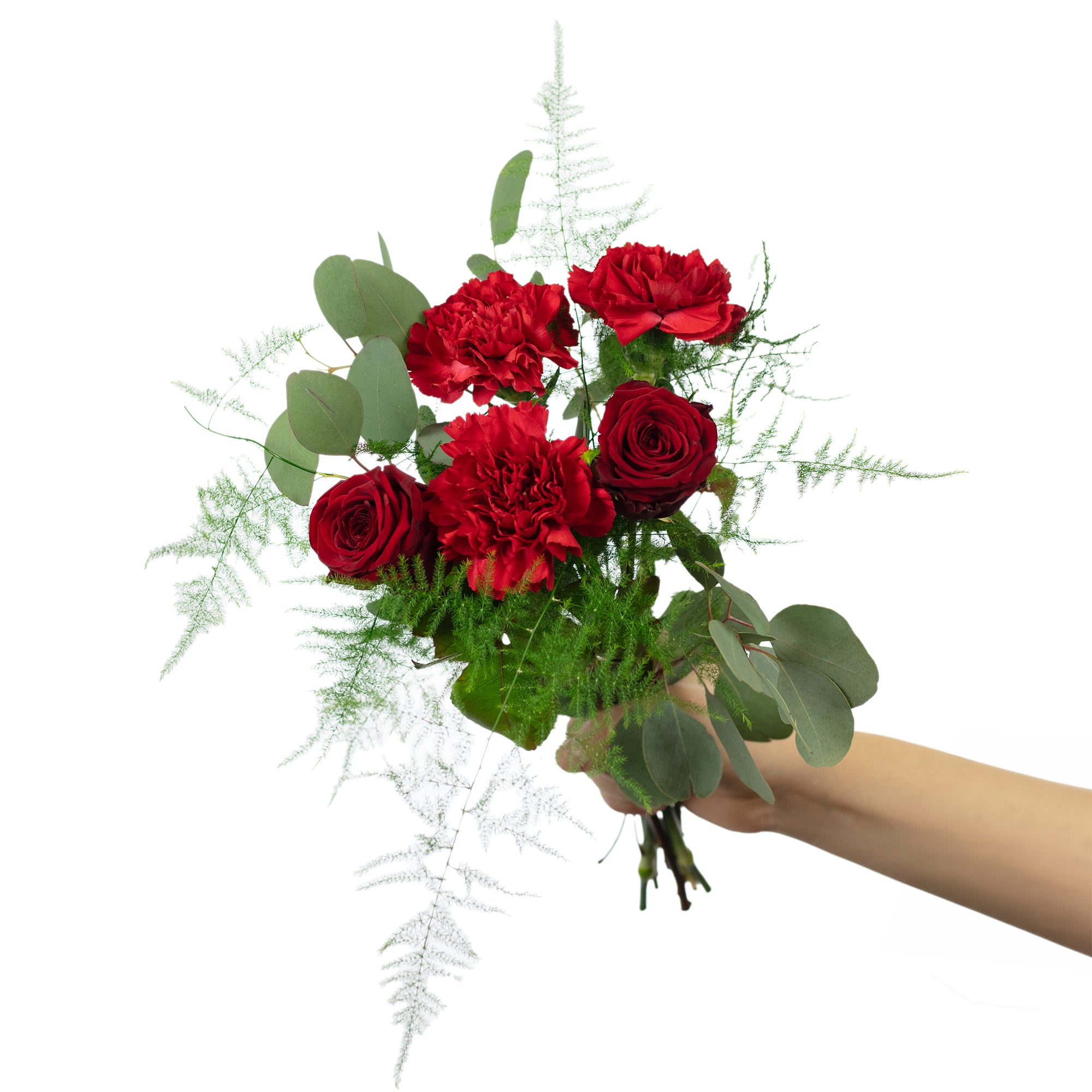 Blumenstrauß 'Ruby Harmony' - Länge ca. 40-50 cm