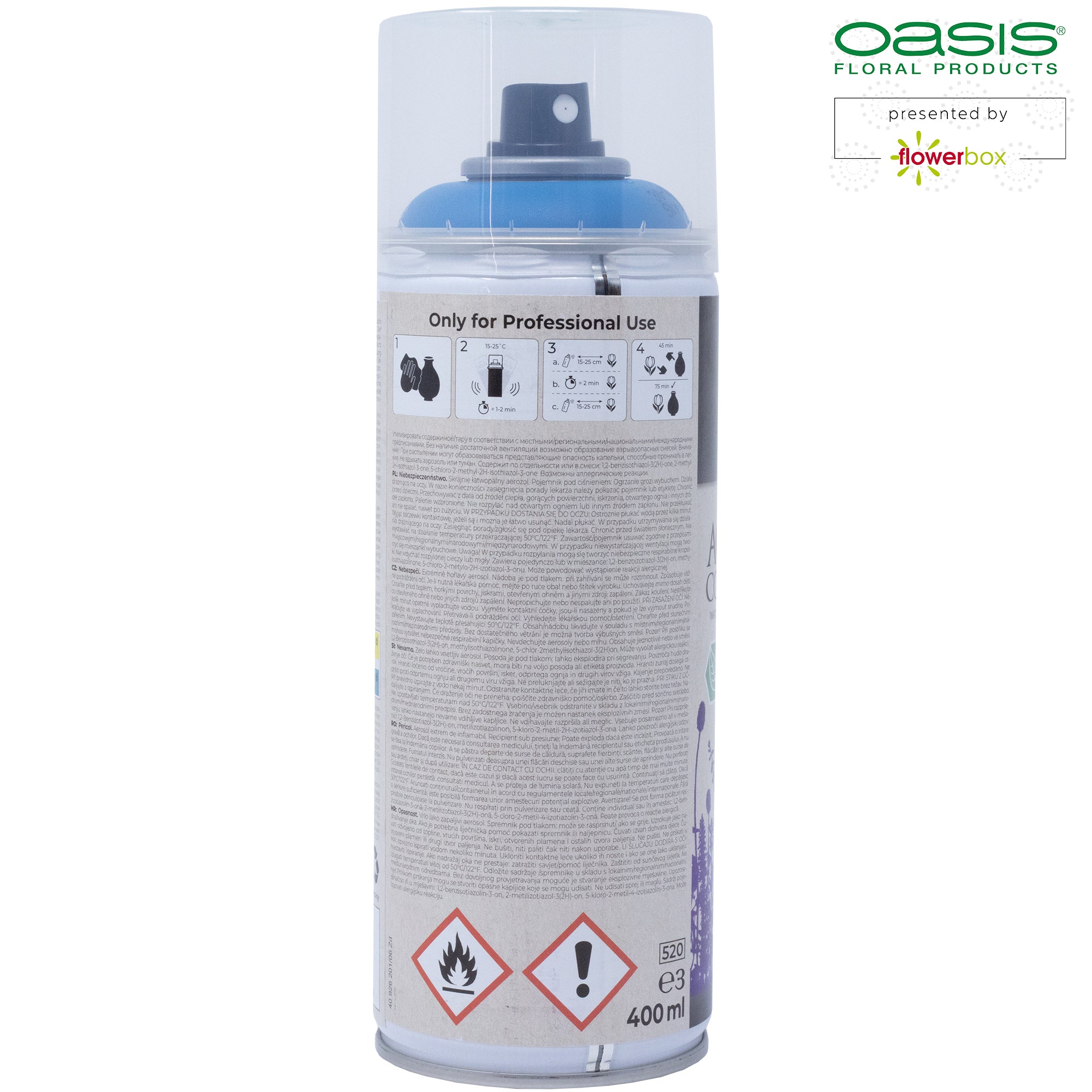 OASIS Aqua Colour Spray - himmelblau - 400 ml