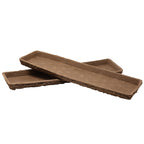 OASIS® BIOLIT® Unterlage für 2 Ziegel - 48 x 13 x 2 cm -  Set aus 7 Stück