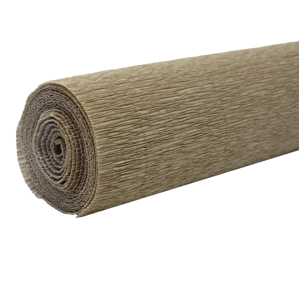 Premium Gärtnerkrepp - Floristenkrepp - 50 x 250 cm - gold - wasserfest, lichtecht