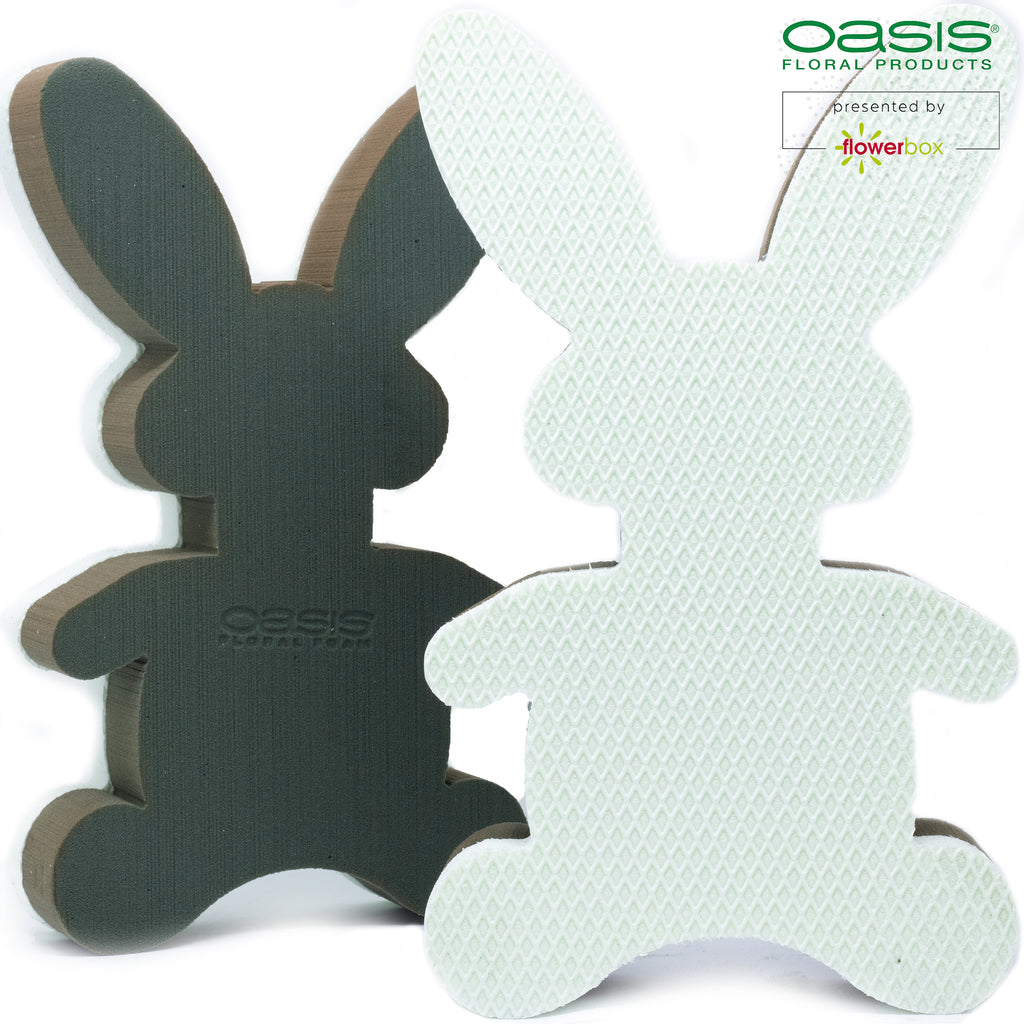 OASIS® Hase - 32 x 19 x 6 cm - 2 Stück