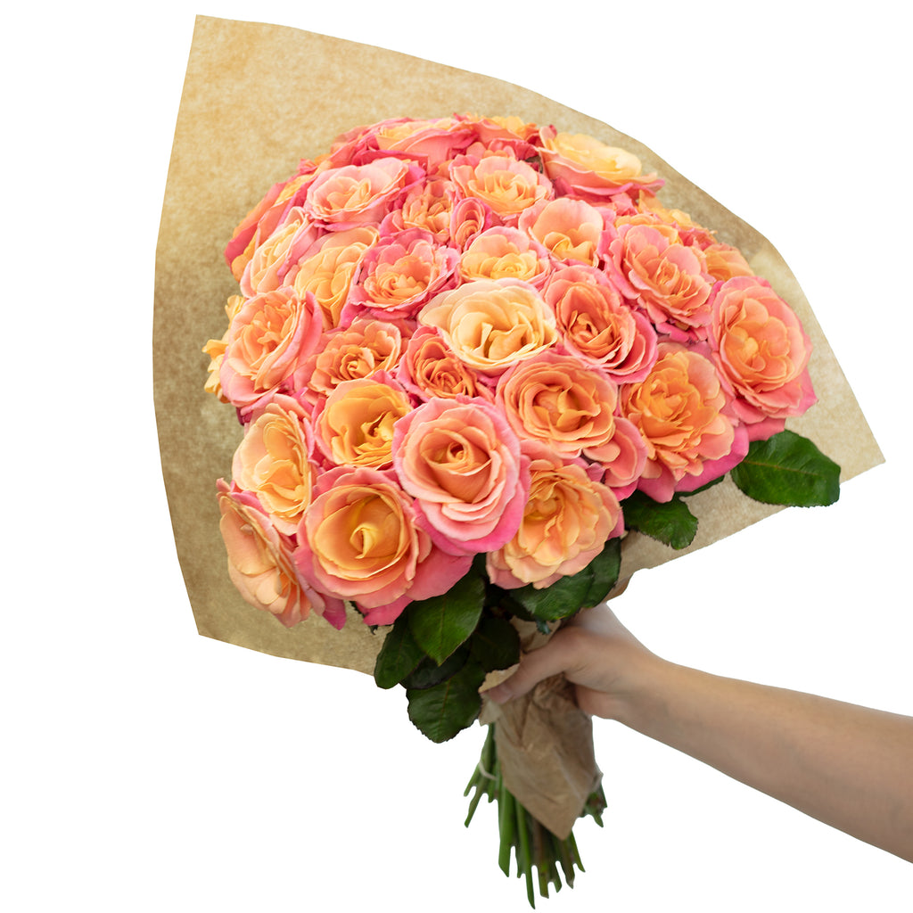 Blumenstrauß 'Miss Elegance' - Stiellänge ca. 50 cm - Strauß frischer Rosen
