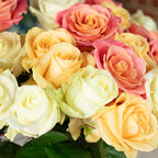 Blumenstrauß  'Pastel Poetry'  - Stiellänge ca. 50 cm