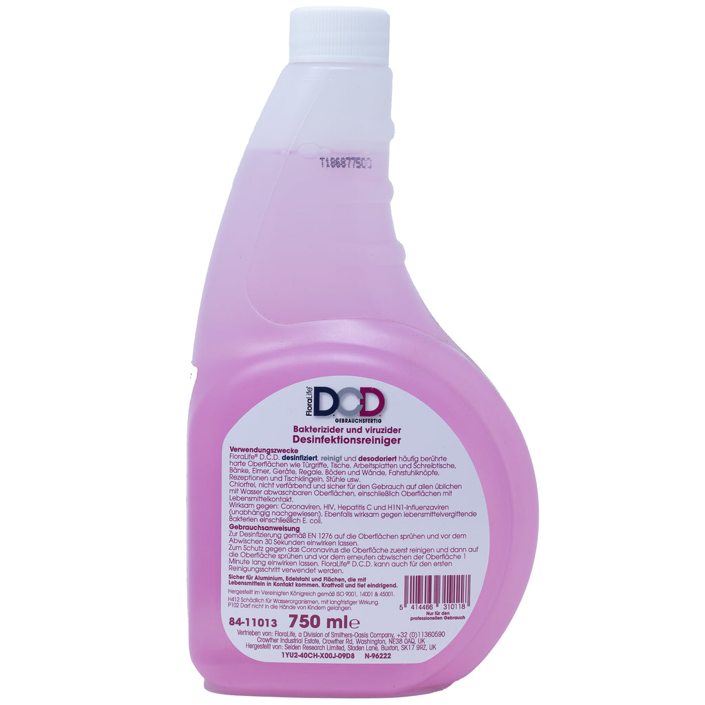 FloraLife® D.C.D. Cleaner Spray - fertige Lösung - 0,75l