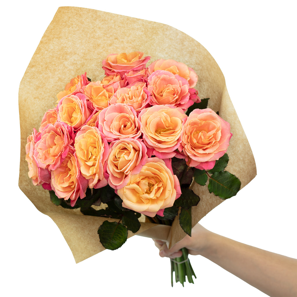 Blumenstrauß 'Miss Elegance' - Stiellänge ca. 50 cm - Strauß frischer Rosen