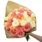 Blumenstrauß  'Pastel Poetry'  - Stiellänge ca. 50 cm