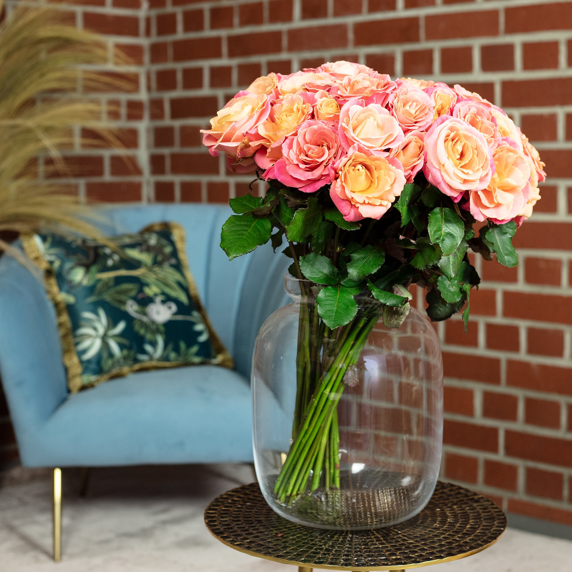 Blumenstrauß 'Miss Elegance' - Stiellänge ca. 50 cm - Strauß frischer Rosen