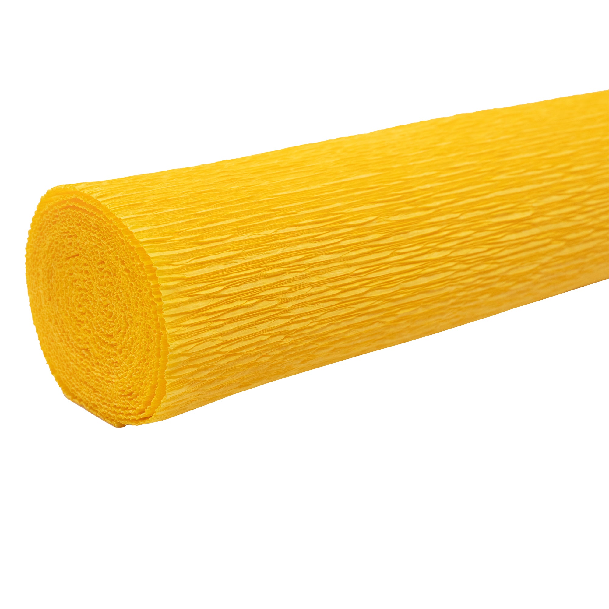 Premium Gärtnerkrepp - Floristenkrepp - 50 x 250 cm - sonnengelb - wasserfest, lichtecht