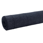 Premium Gärtnerkrepp - Floristenkrepp - 50 x 250 cm - schwarz - wasserfest, lichtecht