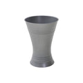 Florist vase X-shape, H 28 cm zinc