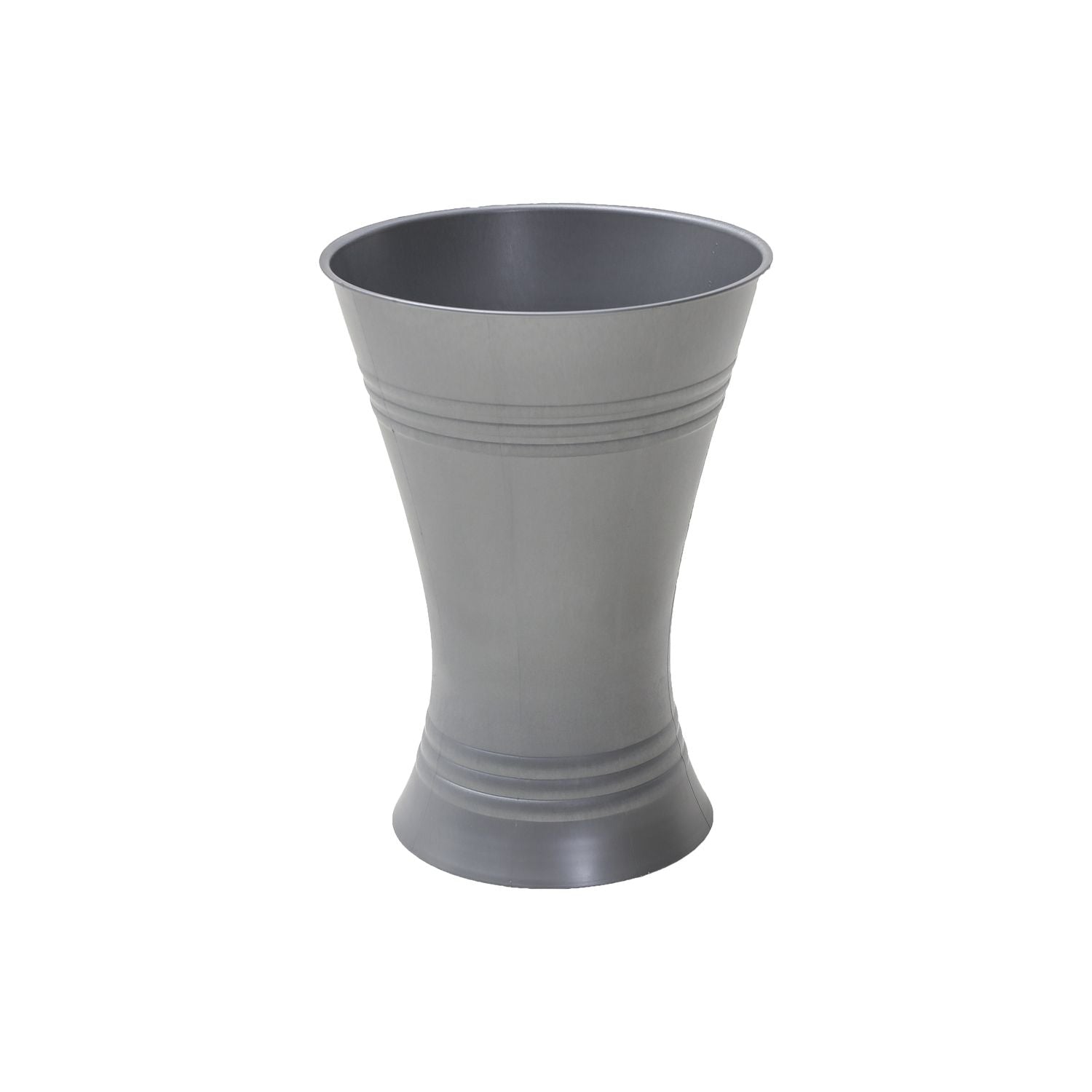 Florist vase X-shape, H 28 cm zinc